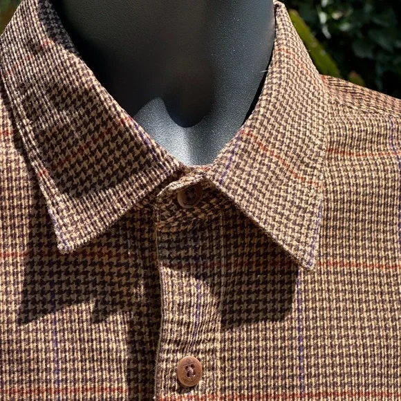 J. Crew Men’s Brown Houndstooth Shacket - NWT - M - - Picture 3 of 14
